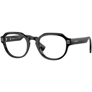 Burberry BE2386 3001 M (49) Fekete Női Dioptriás szemüvegek