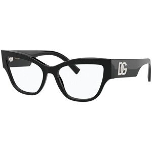 Dolce & Gabbana DG3378 501 M (53) Fekete Férfi Dioptriás szemüvegek