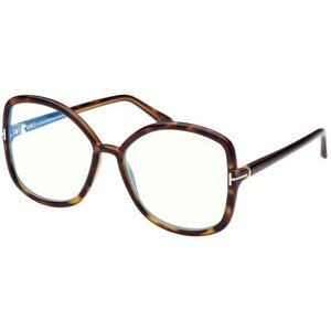 Tom Ford FT5845-B 052 ONE SIZE (56) Havana Férfi Dioptriás szemüvegek