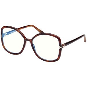 Tom Ford FT5845-B 053 ONE SIZE (56) Havana Férfi Dioptriás szemüvegek