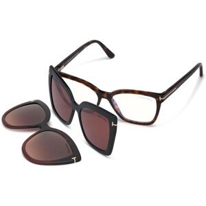 Tom Ford FT5641-B 054 ONE SIZE (53) Havana Férfi Dioptriás szemüvegek