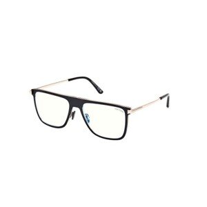 Tom Ford FT5944-B 003 ONE SIZE (55) Fekete Unisex Dioptriás szemüvegek