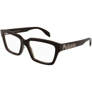 Alexander McQueen AM0332O 005 ONE SIZE (54) Barna Női Dioptriás szemüvegek