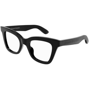 Alexander McQueen AM0394O 001 ONE SIZE (49) Fekete Férfi Dioptriás szemüvegek