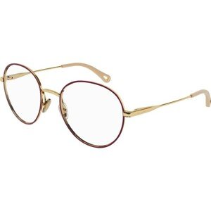 Chloe CH0021O 012 L (52) Arany Férfi Dioptriás szemüvegek
