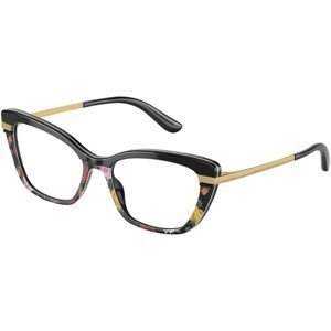 Dolce & Gabbana DG3325 3400 L (54) Fekete Férfi Dioptriás szemüvegek