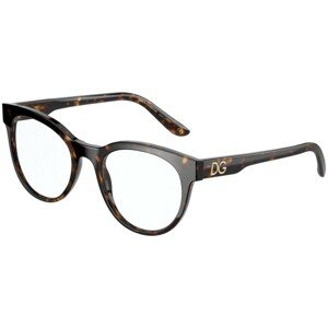 Dolce & Gabbana DG3334 502 M (50) Havana Férfi Dioptriás szemüvegek