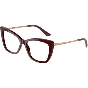 Dolce & Gabbana DG3348 3091 L (55) Vörös Férfi Dioptriás szemüvegek