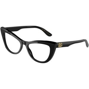 Dolce & Gabbana DG3354 501 M (52) Fekete Férfi Dioptriás szemüvegek