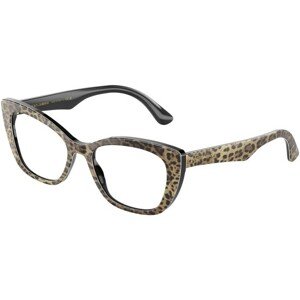 Dolce & Gabbana DG3360 3163 L (54) Barna Férfi Dioptriás szemüvegek