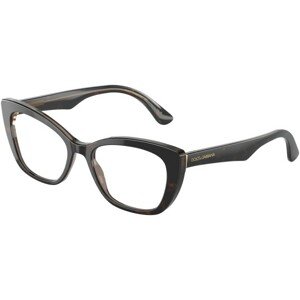 Dolce & Gabbana DG3360 3256 M (52) Havana Férfi Dioptriás szemüvegek