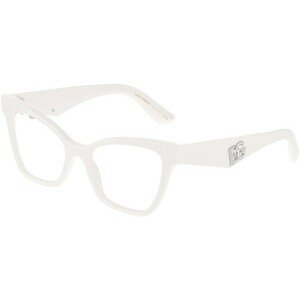 Dolce & Gabbana DG3369 3312 M (50) Fehér Férfi Dioptriás szemüvegek