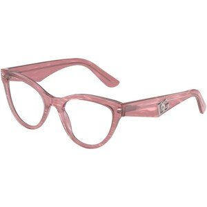 Dolce & Gabbana DG3372 3405 M (50) Rózsaszín Férfi Dioptriás szemüvegek