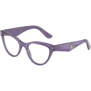 Dolce & Gabbana DG3372 3407 M (50) Lila Férfi Dioptriás szemüvegek