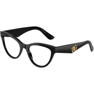 Dolce & Gabbana DG3372 501 M (50) Fekete Férfi Dioptriás szemüvegek