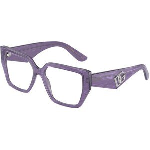 Dolce & Gabbana DG3373 3407 L (55) Lila Férfi Dioptriás szemüvegek