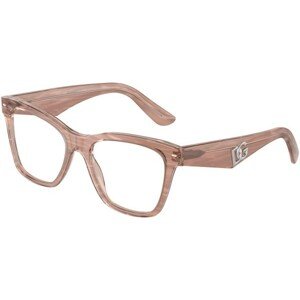 Dolce & Gabbana DG3374 3411 L (53) Barna Férfi Dioptriás szemüvegek