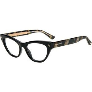 Dsquared2 D20026 37N ONE SIZE (49) Fekete Férfi Dioptriás szemüvegek