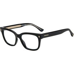 Dsquared2 D20027 807 ONE SIZE (52) Fekete Férfi Dioptriás szemüvegek