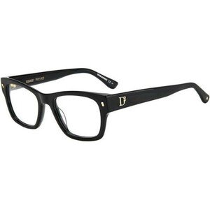 Dsquared2 D20044 2M2 ONE SIZE (51) Fekete Férfi Dioptriás szemüvegek