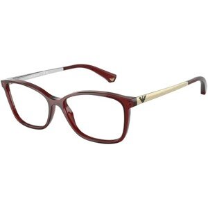 Emporio Armani EA3026 5968 M (52) Vörös Férfi Dioptriás szemüvegek