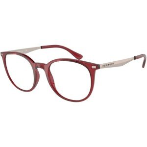 Emporio Armani EA3168 5075 M (52) Vörös Férfi Dioptriás szemüvegek