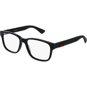 Gucci GG0011O 001 M (53) Fekete Női Dioptriás szemüvegek