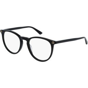 Gucci GG0027O 001 ONE SIZE (50) Fekete Férfi Dioptriás szemüvegek