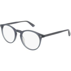 Gucci GG0121O 005 ONE SIZE (49) Szürke Női Dioptriás szemüvegek
