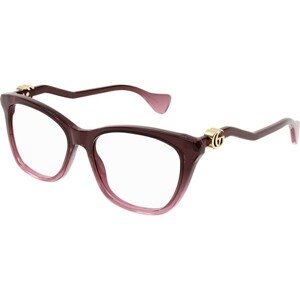 Gucci GG1012O 003 ONE SIZE (54) Vörös Férfi Dioptriás szemüvegek