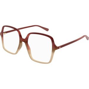 Gucci GG1003O 004 ONE SIZE (53) Vörös Férfi Dioptriás szemüvegek
