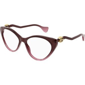 Gucci GG1013O 003 ONE SIZE (55) Vörös Férfi Dioptriás szemüvegek