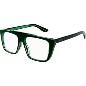 Gucci GG1040O 003 ONE SIZE (56) Zöld Női Dioptriás szemüvegek