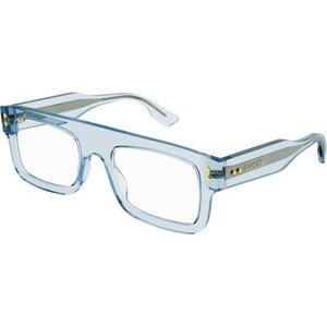Gucci GG1085O 004 ONE SIZE (52) Kék Női Dioptriás szemüvegek
