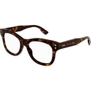 Gucci GG1086O 007 ONE SIZE (53) Havana Férfi Dioptriás szemüvegek