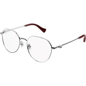 Gucci GG1145O 004 ONE SIZE (54) Ezüst Férfi Dioptriás szemüvegek