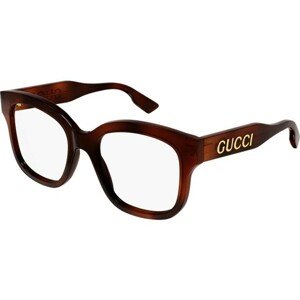 Gucci GG1155O 002 ONE SIZE (51) Havana Férfi Dioptriás szemüvegek