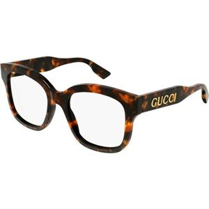 Gucci GG1155O 003 ONE SIZE (51) Havana Férfi Dioptriás szemüvegek