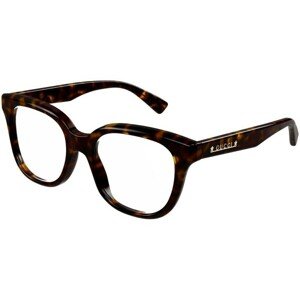 Gucci GG1173O 002 ONE SIZE (50) Havana Férfi Dioptriás szemüvegek