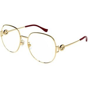Gucci GG1208O 001 ONE SIZE (58) Arany Férfi Dioptriás szemüvegek