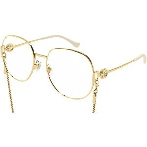 Gucci GG1208O 002 ONE SIZE (58) Arany Férfi Dioptriás szemüvegek