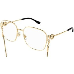 Gucci GG1209O 001 ONE SIZE (57) Arany Unisex Dioptriás szemüvegek