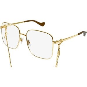 Gucci GG1092OA 001 ONE SIZE (56) Arany Férfi Dioptriás szemüvegek