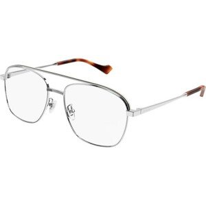 Gucci GG1103O 003 ONE SIZE (57) Ezüst Női Dioptriás szemüvegek