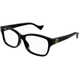 Gucci GG1259O 004 ONE SIZE (54) Fekete Férfi Dioptriás szemüvegek