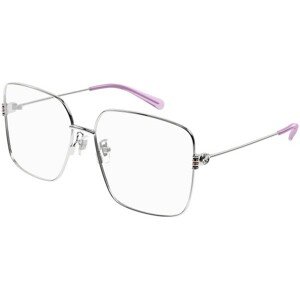 Gucci GG1284OA 002 ONE SIZE (60) Ezüst Férfi Dioptriás szemüvegek