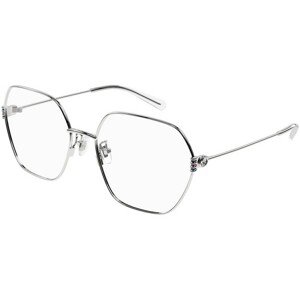 Gucci GG1285O 002 ONE SIZE (59) Ezüst Férfi Dioptriás szemüvegek