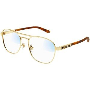 Gucci GG1290S 001 ONE SIZE (54) Arany Női Dioptriás szemüvegek