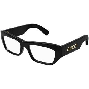 Gucci GG1297O 001 ONE SIZE (53) Fekete Női Dioptriás szemüvegek