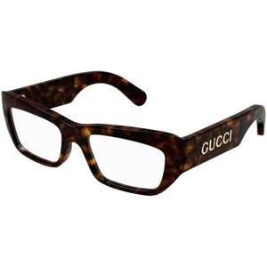 Gucci GG1297O 003 ONE SIZE (53) Havana Női Dioptriás szemüvegek
